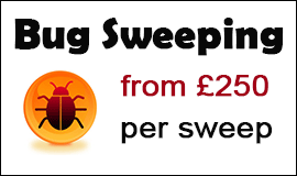 Bug Sweeping Cost in Bilston